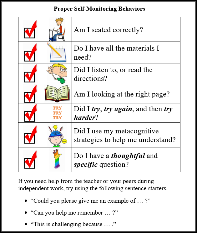 selfmonitoringbehaviors