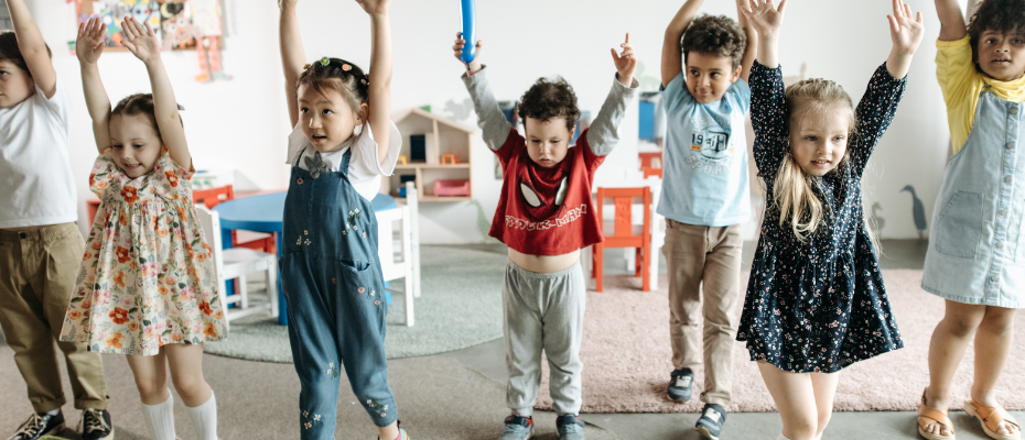 children in the classroom